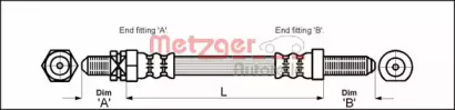 Шлангопровод METZGER 4112103